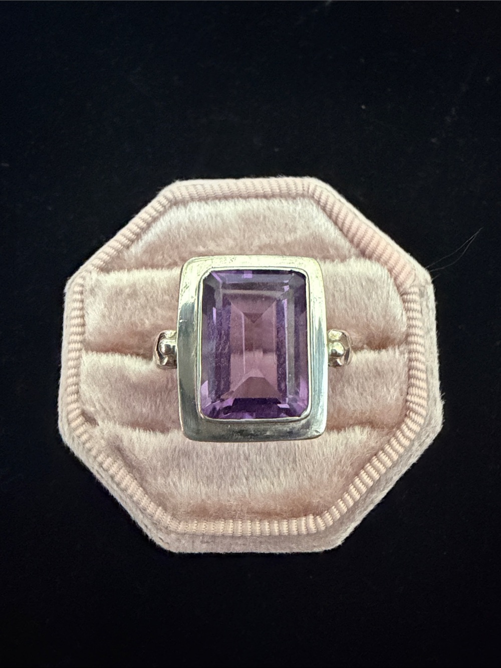 Sterling Silver Amethyst Ring